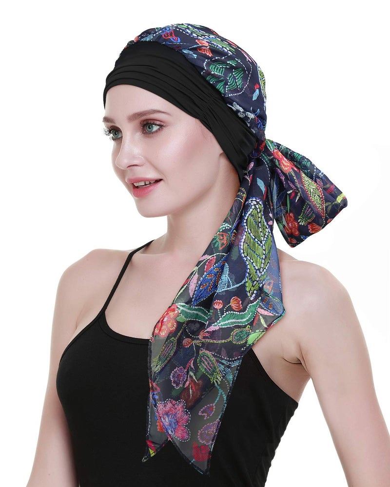 FocusCare Lightweight Chemo Turbans Hats Headbands Sold In USA Cancer Turbin Turbanets For Patients - Image 1